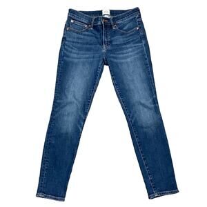 J Crew 8” Toothpick Skinny Jeans